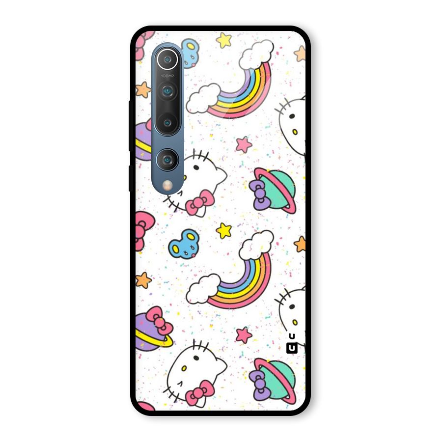 Rainbow Kit Tee Glass Back Case for Mi 10