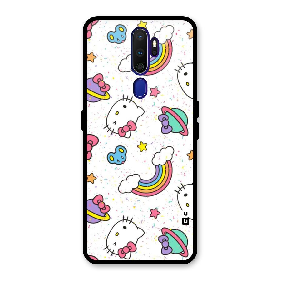 Rainbow Kit Tee Glass Back Case for Oppo A9 (2020)