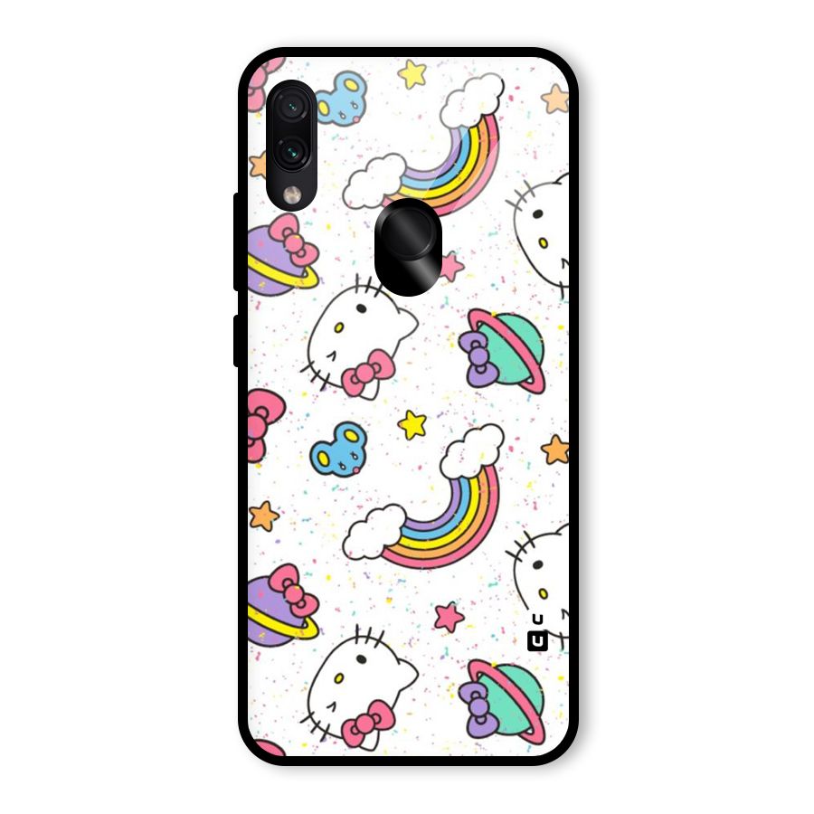 Rainbow Kit Tee Glass Back Case for Redmi Note 7