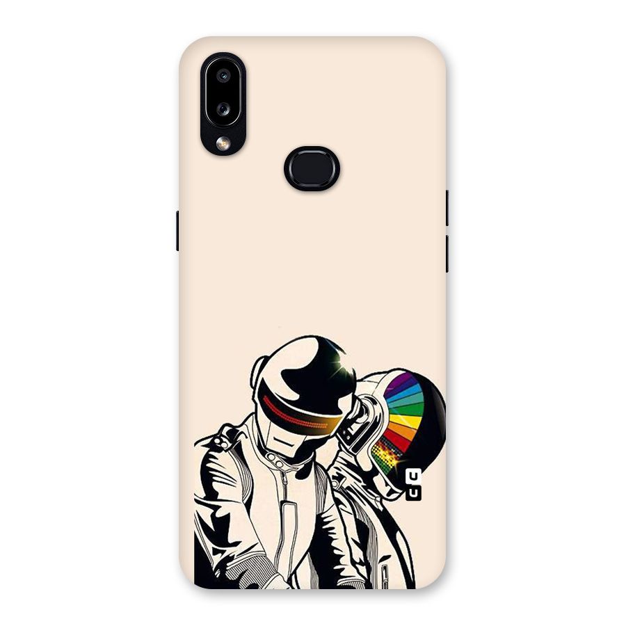 Rainbow Radio Back Case for Galaxy A10s