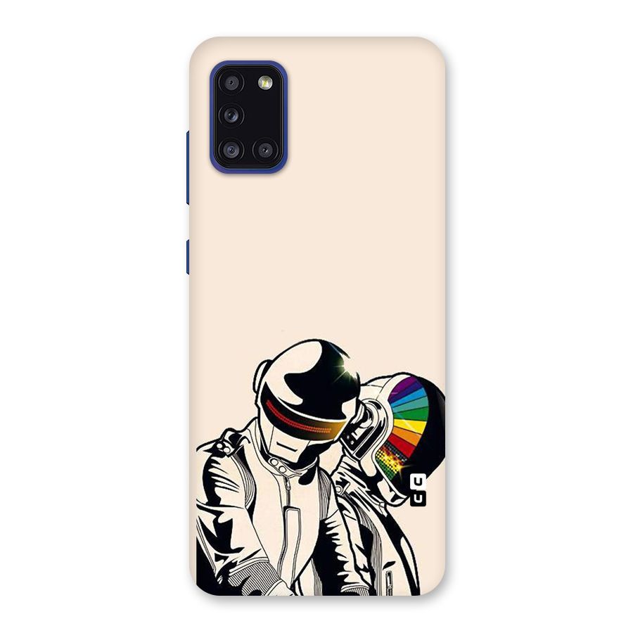 Rainbow Radio Back Case for Galaxy A31