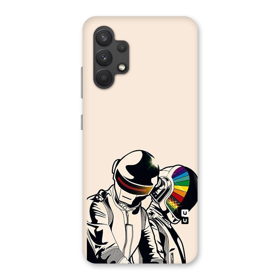 Rainbow Radio Back Case for Galaxy A32