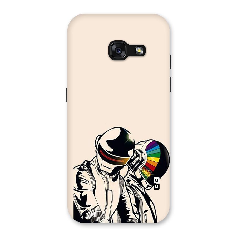 Rainbow Radio Back Case for Galaxy A3 (2017)
