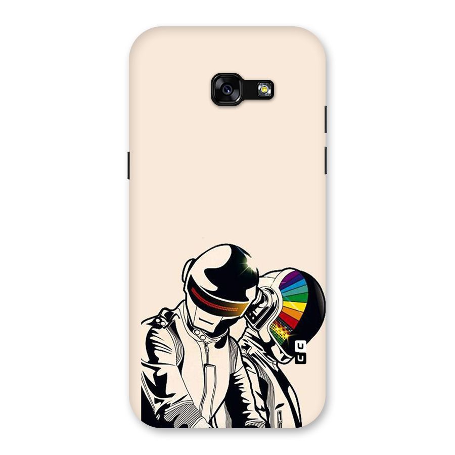 Rainbow Radio Back Case for Galaxy A5 2017