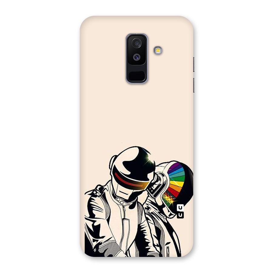 Rainbow Radio Back Case for Galaxy A6 Plus