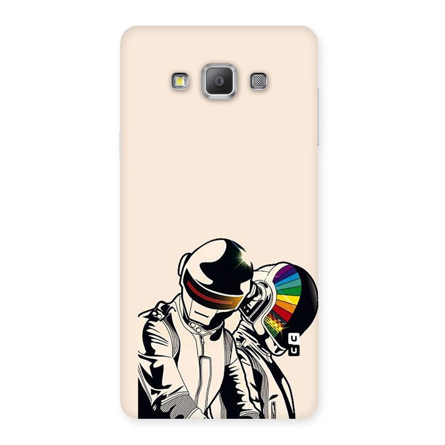 Rainbow Radio Back Case for Galaxy A7
