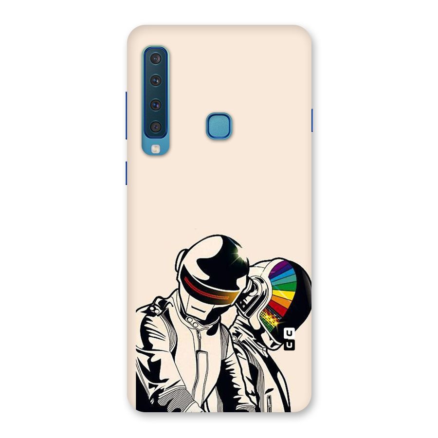 Rainbow Radio Back Case for Galaxy A9 (2018)
