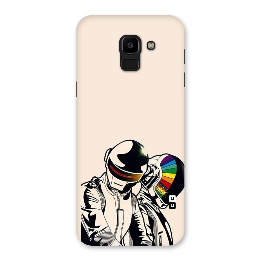 Rainbow Radio Back Case for Galaxy J6