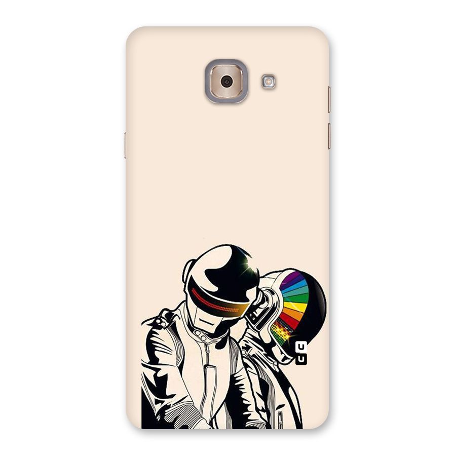 Rainbow Radio Back Case for Galaxy J7 Max