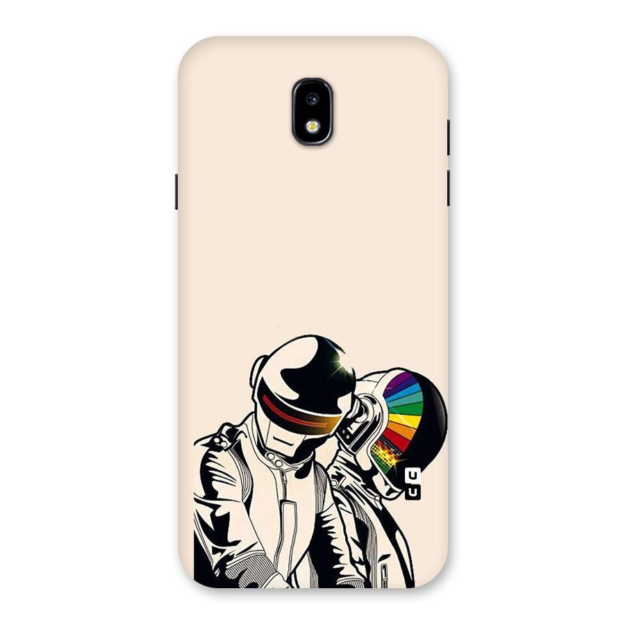 Rainbow Radio Back Case for Galaxy J7 Pro