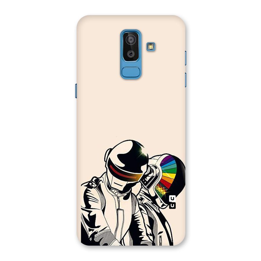 Rainbow Radio Back Case for Galaxy J8