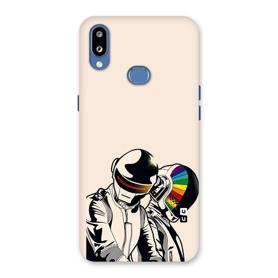 Rainbow Radio Back Case for Galaxy M01s