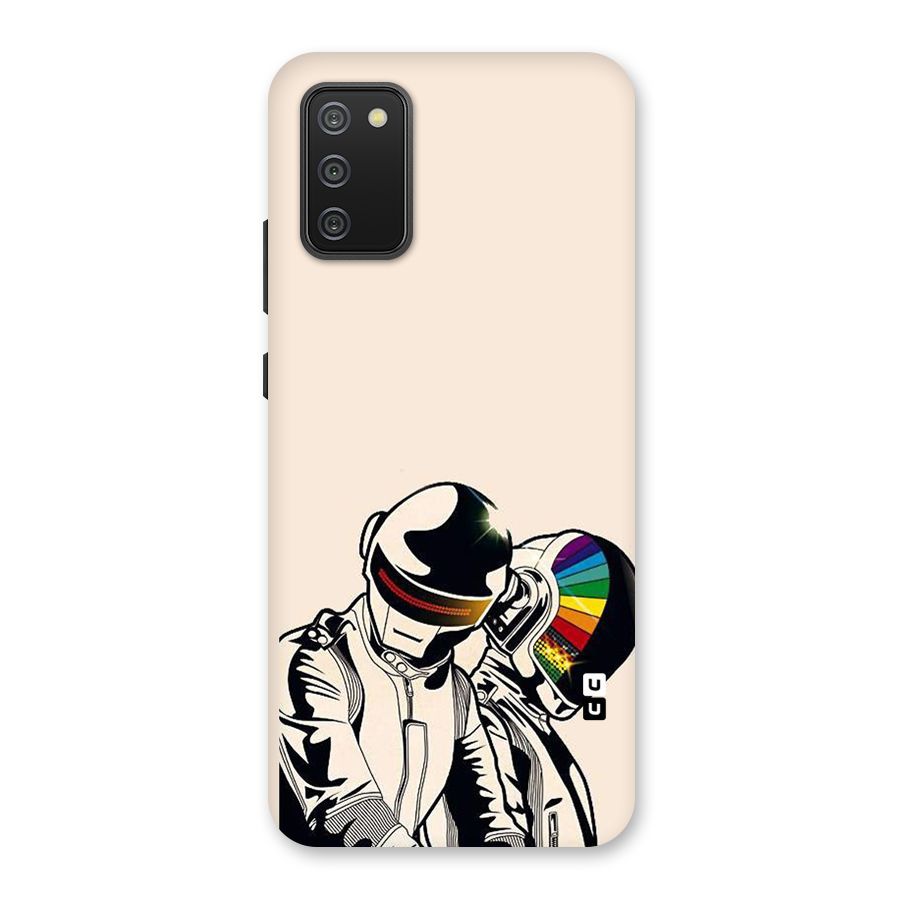 Rainbow Radio Back Case for Galaxy M02s