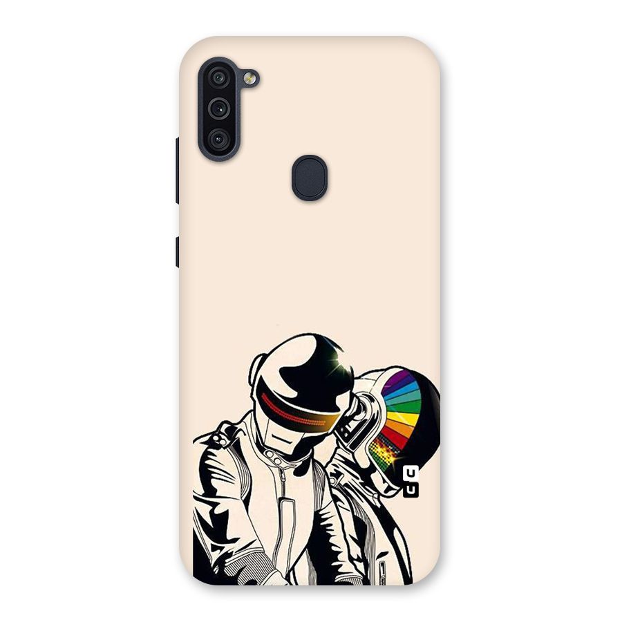 Rainbow Radio Back Case for Galaxy M11