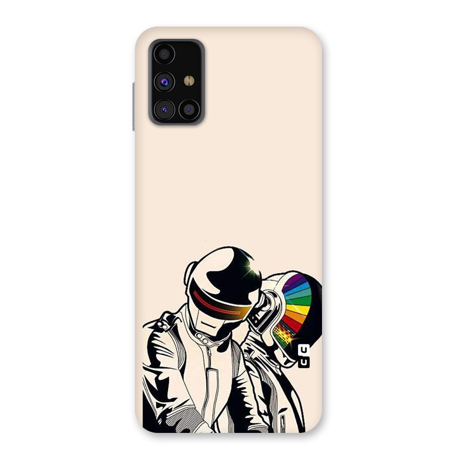 Rainbow Radio Back Case for Galaxy M31s