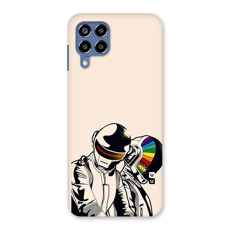 Rainbow Radio Back Case for Galaxy M53 5G