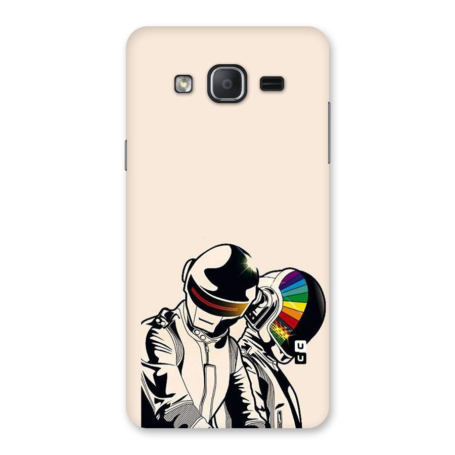 Rainbow Radio Back Case for Galaxy On7 2015