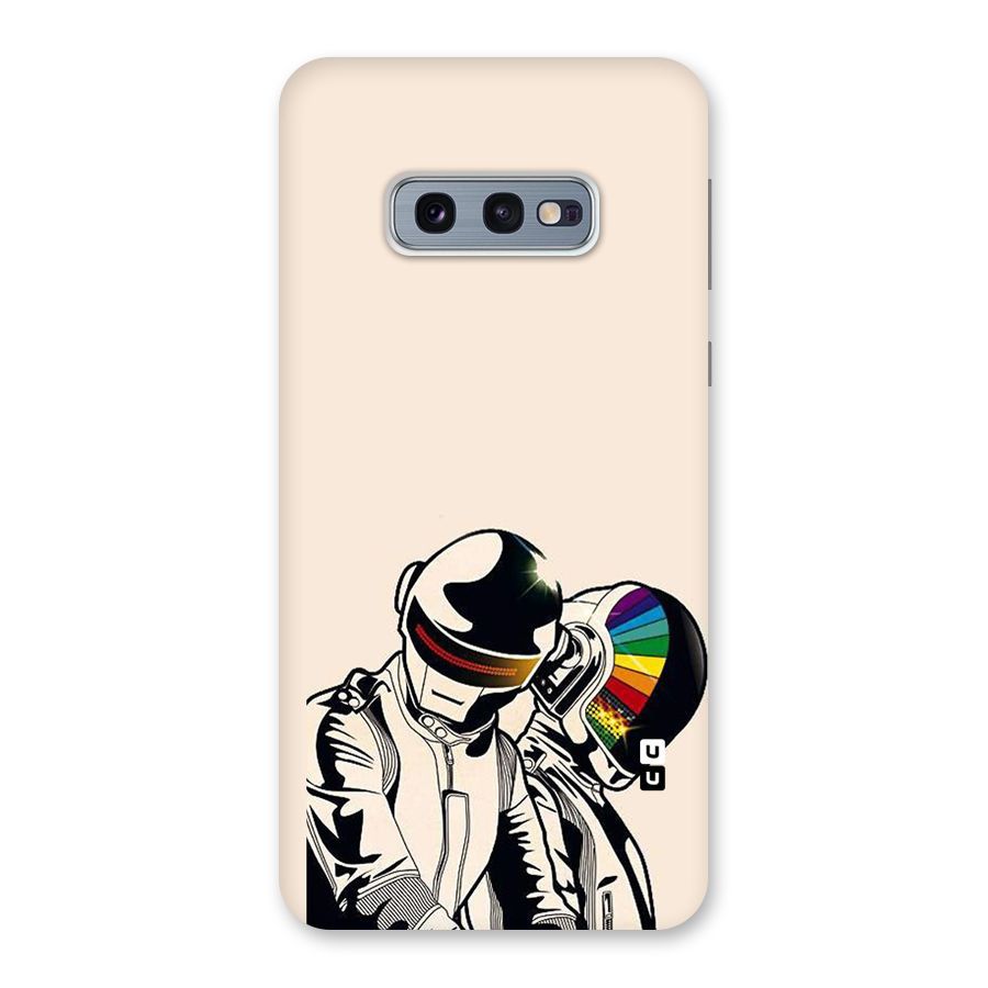 Rainbow Radio Back Case for Galaxy S10e
