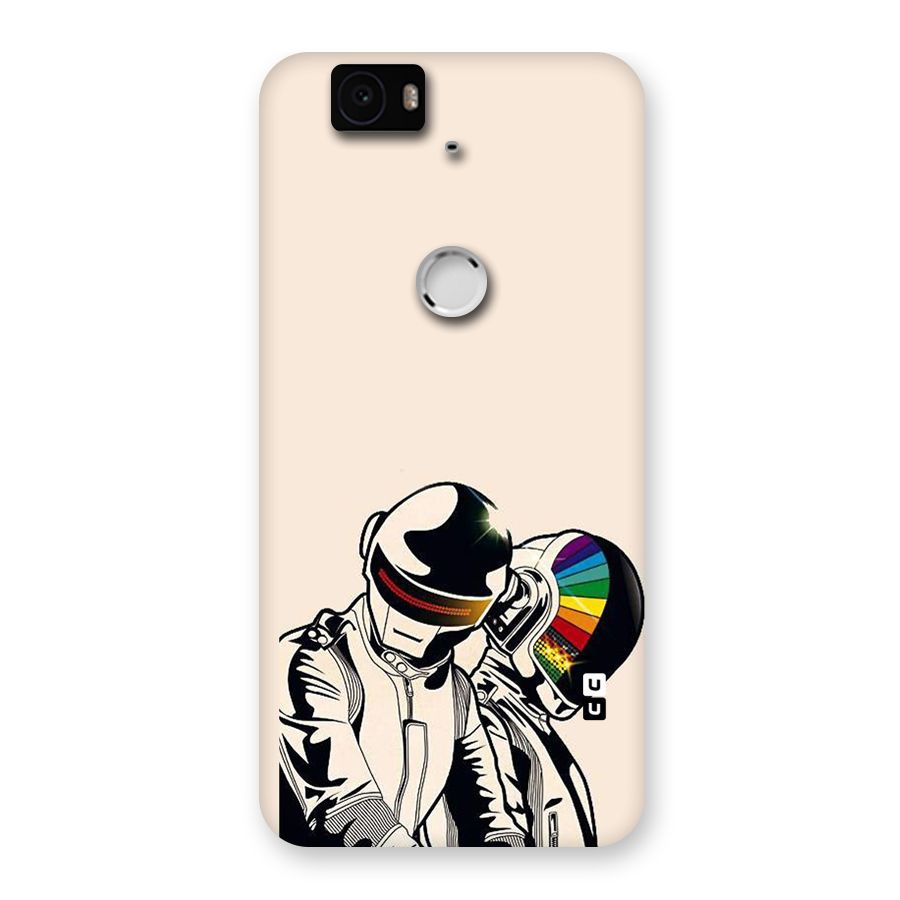 Rainbow Radio Back Case for Google Nexus-6P