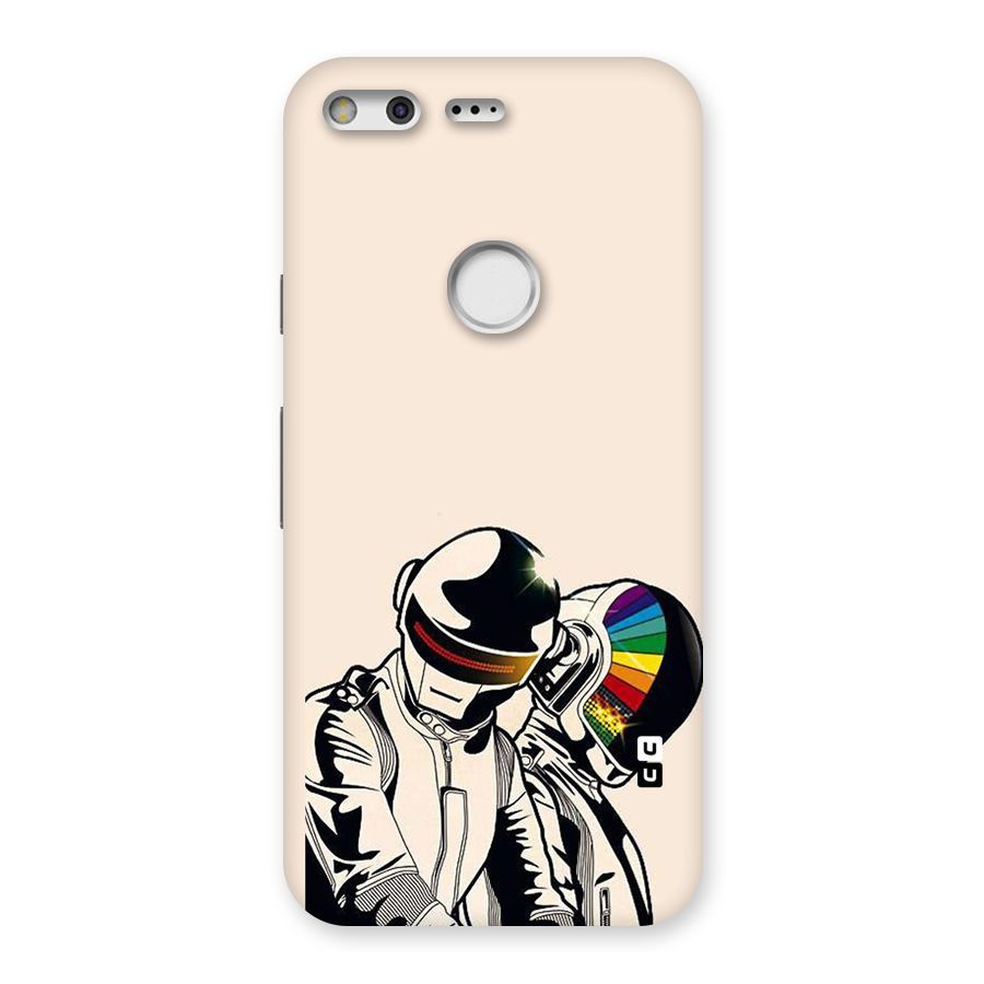 Rainbow Radio Back Case for Google Pixel