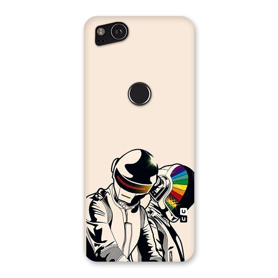 Rainbow Radio Back Case for Google Pixel 2