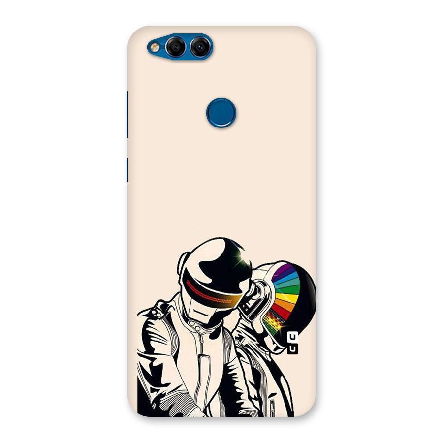 Rainbow Radio Back Case for Honor 7X