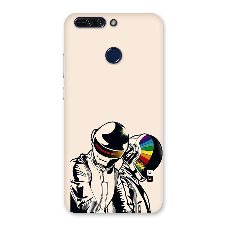 Rainbow Radio Back Case for Honor 8 Pro