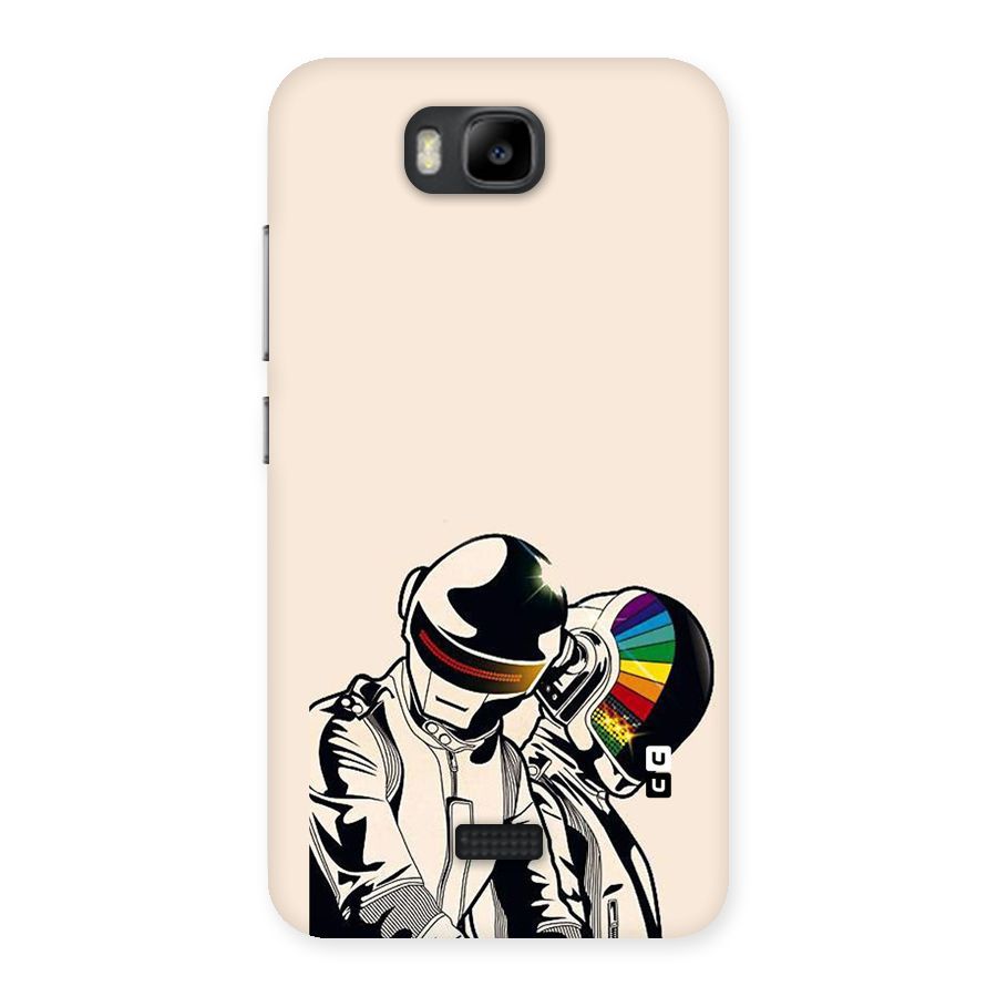 Rainbow Radio Back Case for Honor Bee