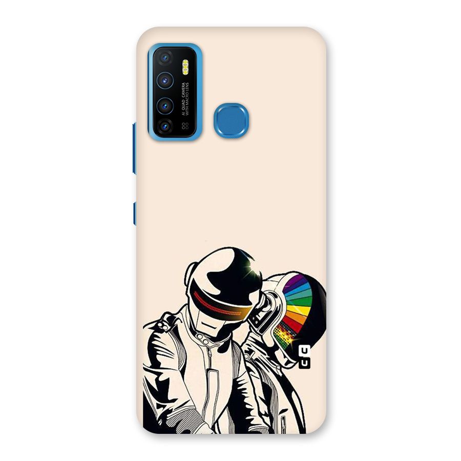 Rainbow Radio Back Case for Infinix Hot 9