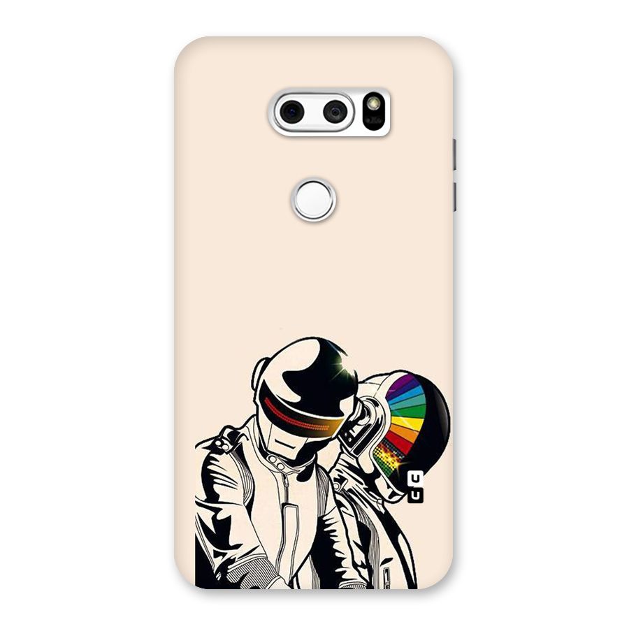 Rainbow Radio Back Case for LG V30