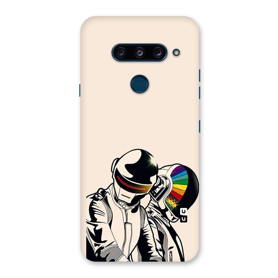 Rainbow Radio Back Case for LG  V40 ThinQ