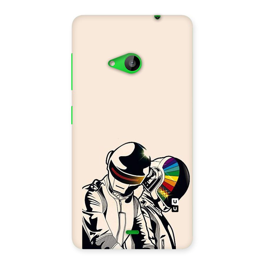 Rainbow Radio Back Case for Lumia 535