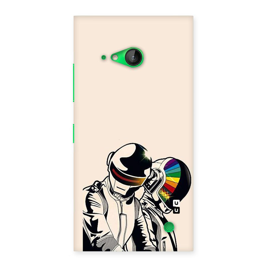 Rainbow Radio Back Case for Lumia 730