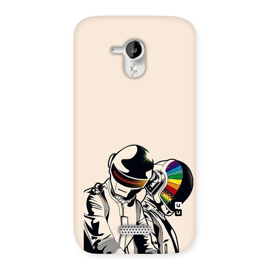 Rainbow Radio Back Case for Micromax Canvas HD A116