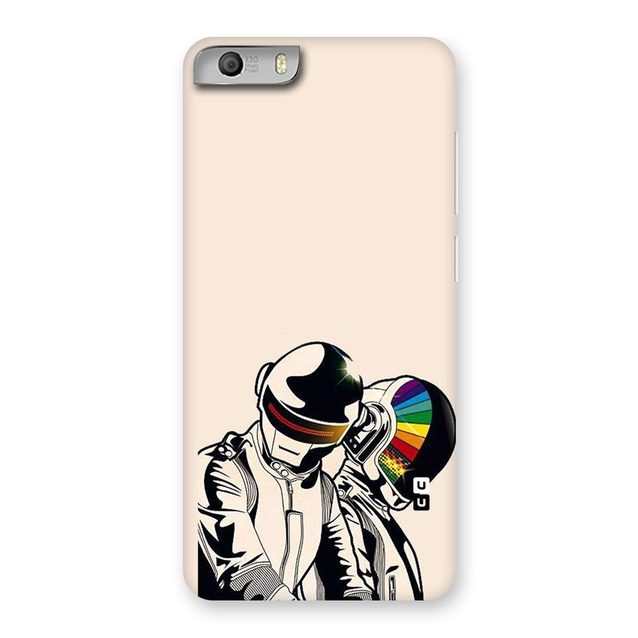 Rainbow Radio Back Case for Micromax Canvas Knight 2