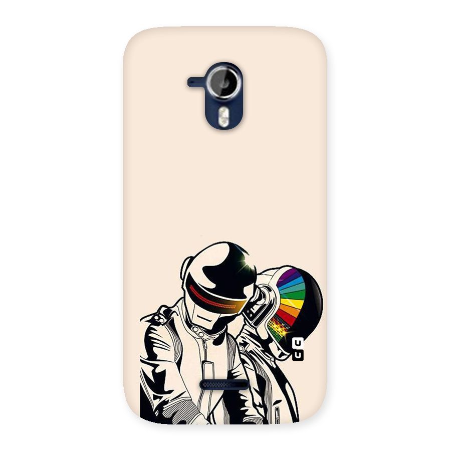 Rainbow Radio Back Case for Micromax Canvas Magnus A117