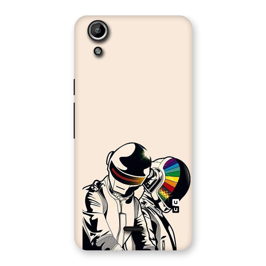 Rainbow Radio Back Case for Micromax Canvas Selfie Lens Q345