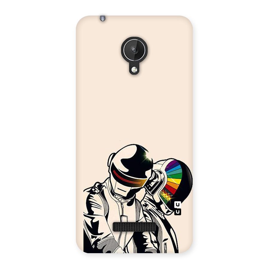 Rainbow Radio Back Case for Micromax Canvas Spark Q380