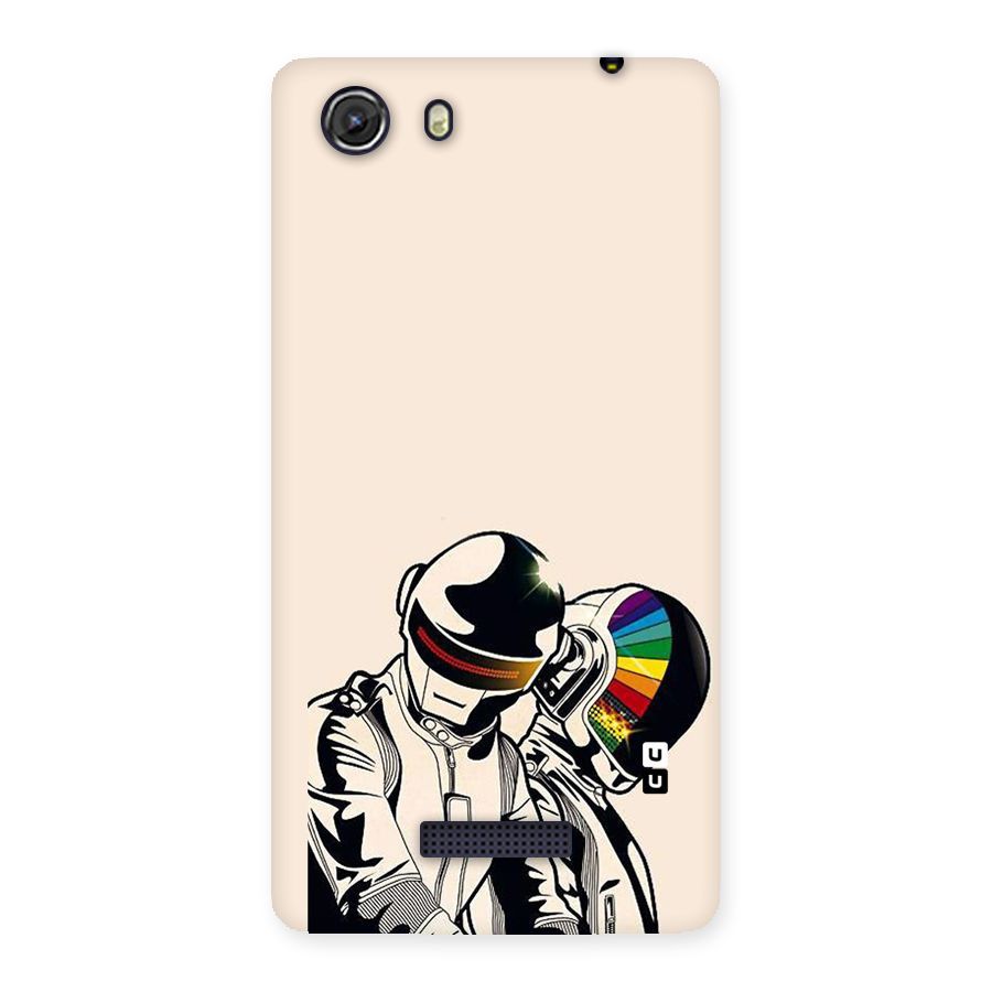 Rainbow Radio Back Case for Micromax Unite 3