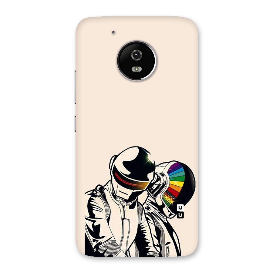 Rainbow Radio Back Case for Moto G5