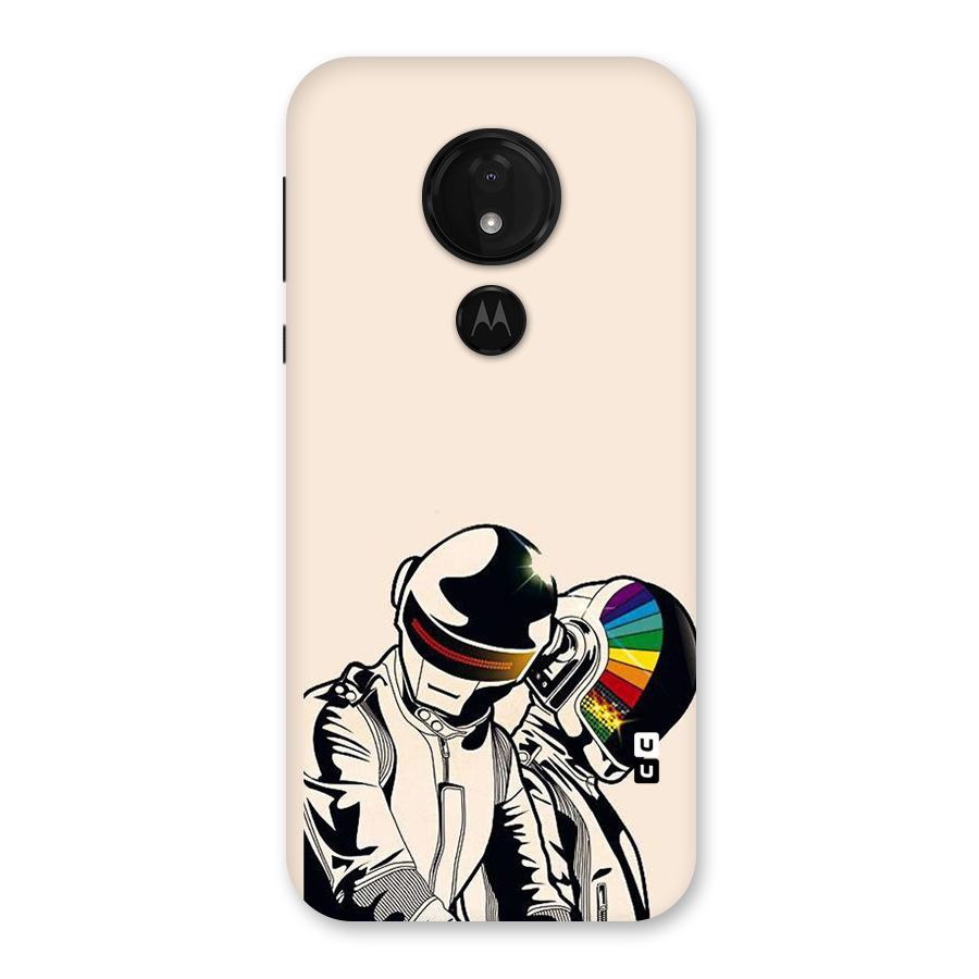 Rainbow Radio Back Case for Moto G7 Power