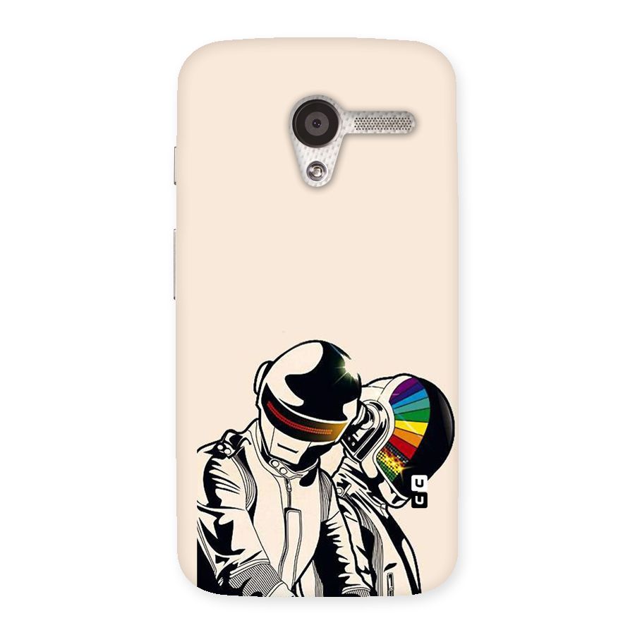Rainbow Radio Back Case for Moto X
