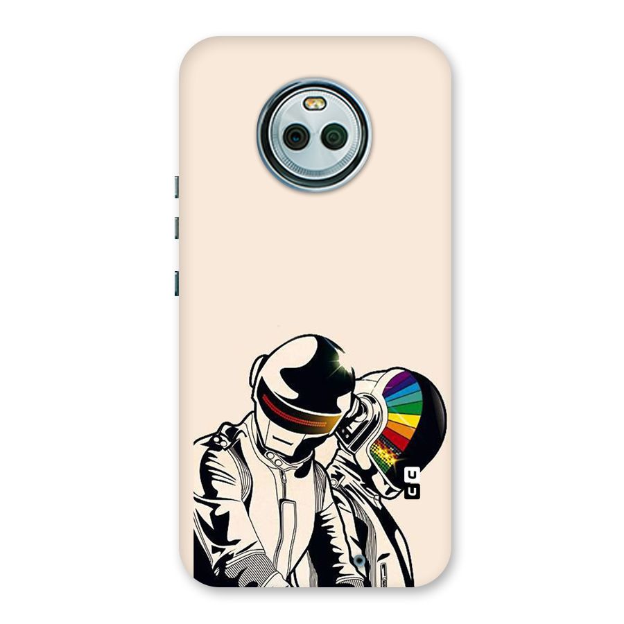 Rainbow Radio Back Case for Moto X4