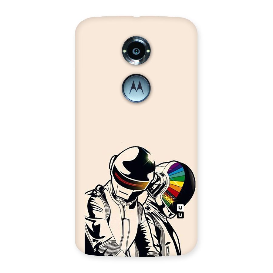 Rainbow Radio Back Case for Moto X 2nd Gen