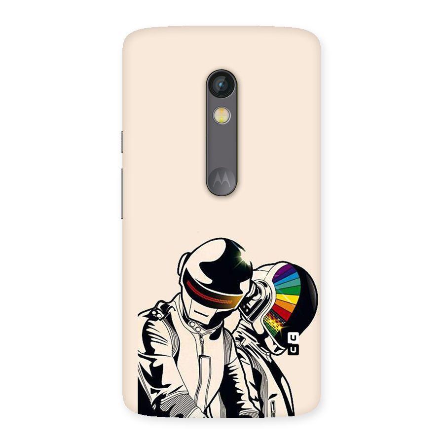 Rainbow Radio Back Case for Moto X Play
