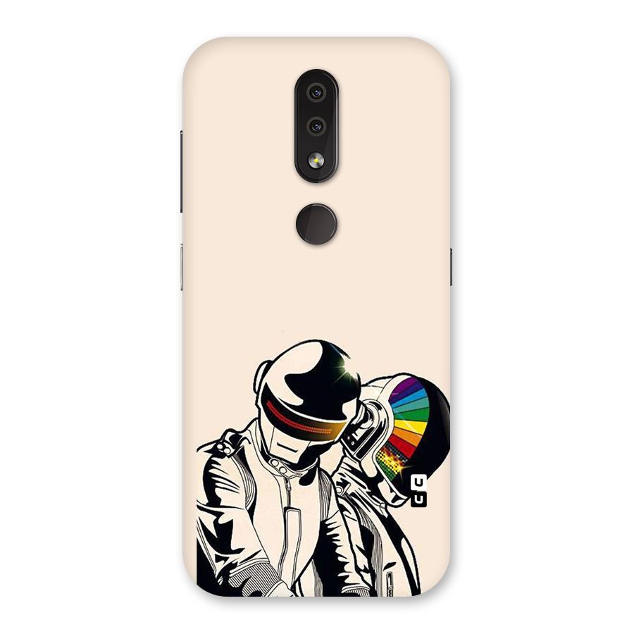 Rainbow Radio Back Case for Nokia 4.2
