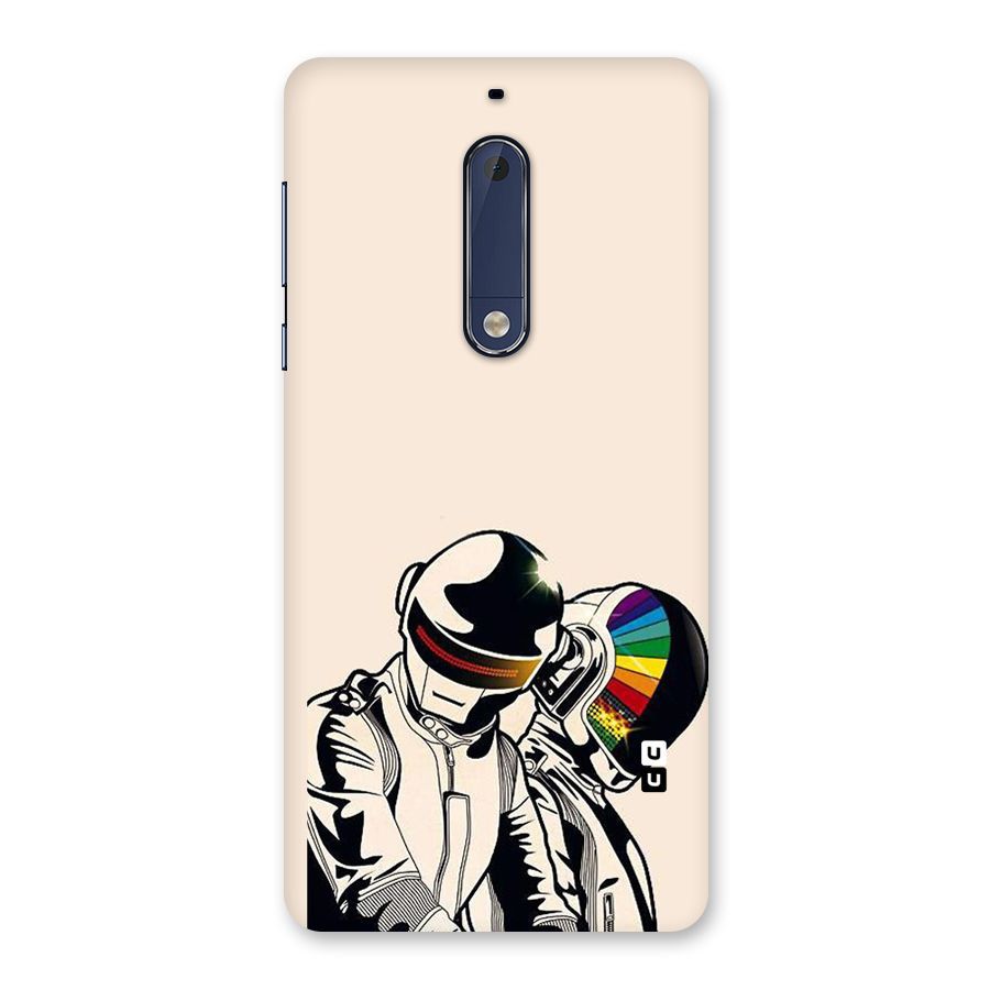 Rainbow Radio Back Case for Nokia 5
