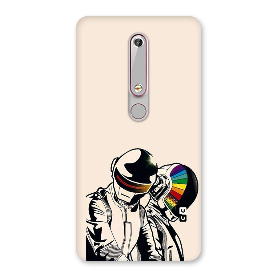 Rainbow Radio Back Case for Nokia 6.1