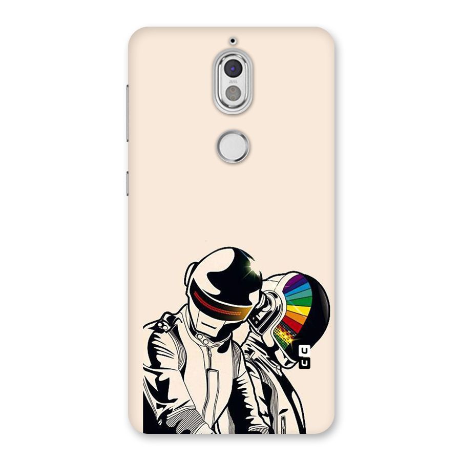 Rainbow Radio Back Case for Nokia 7