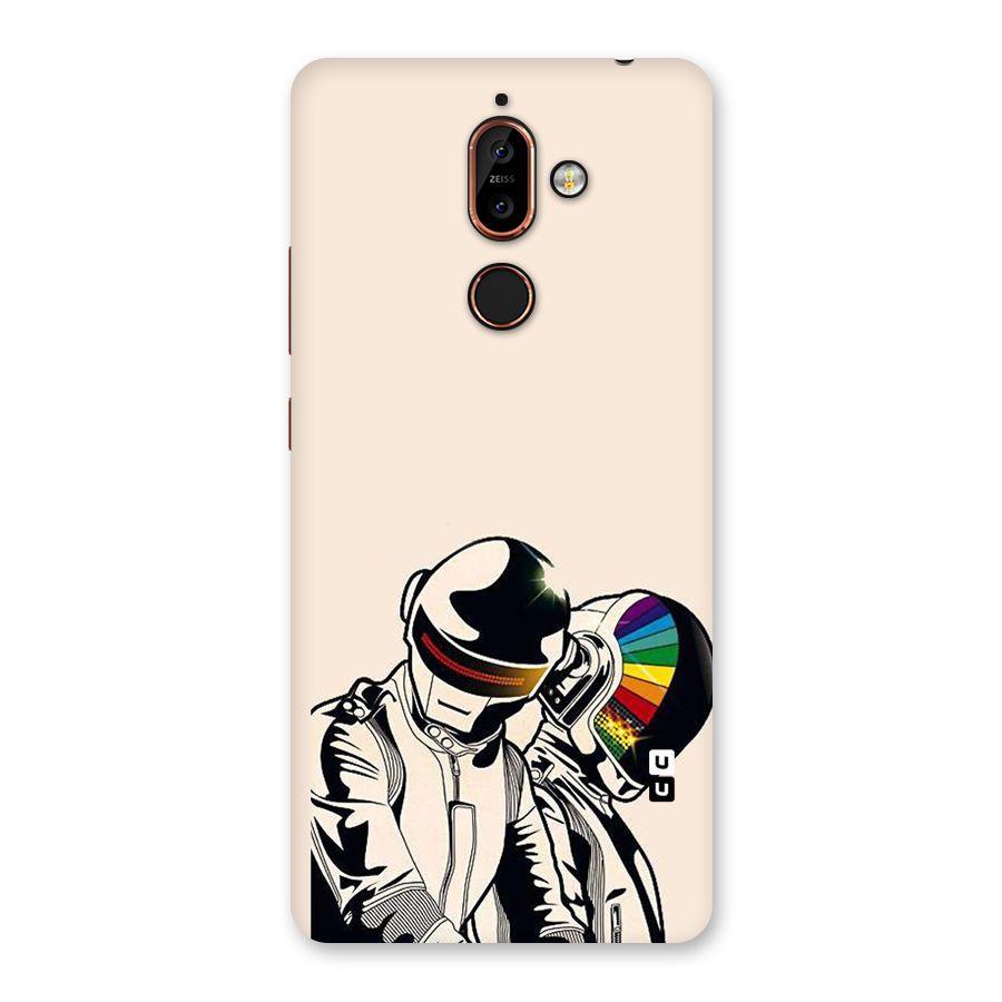 Rainbow Radio Back Case for Nokia 7 Plus